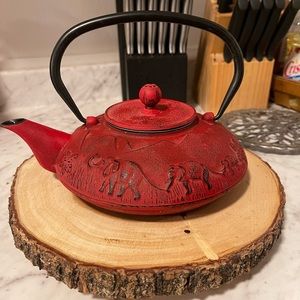 Teavana Red Elephant Teapot